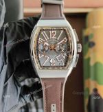 Copy Franck Muller Vanguard Classical Chronograph Quartz Steel Watches